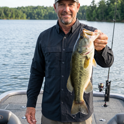 Fishing Shirt - Long Sleeve Button Up