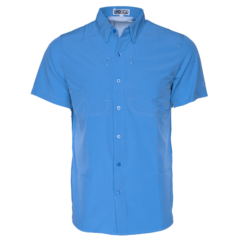 Casual Breeze - Short Sleeve Button Up