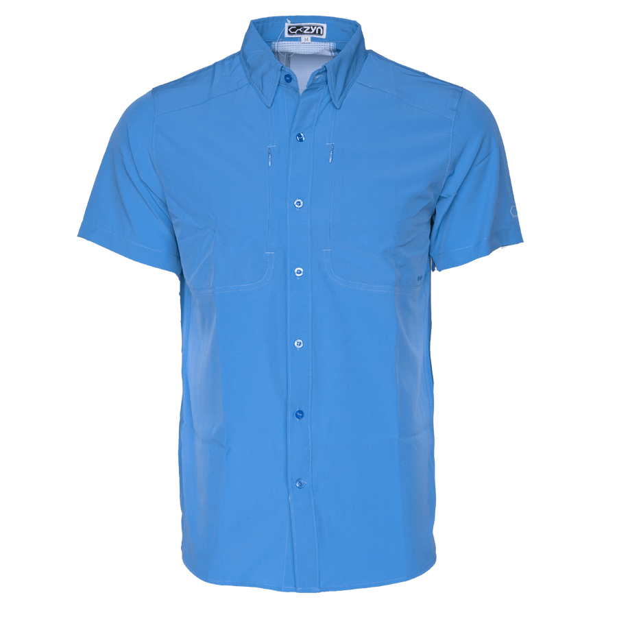 Casual Breeze - Short Sleeve Button Up
