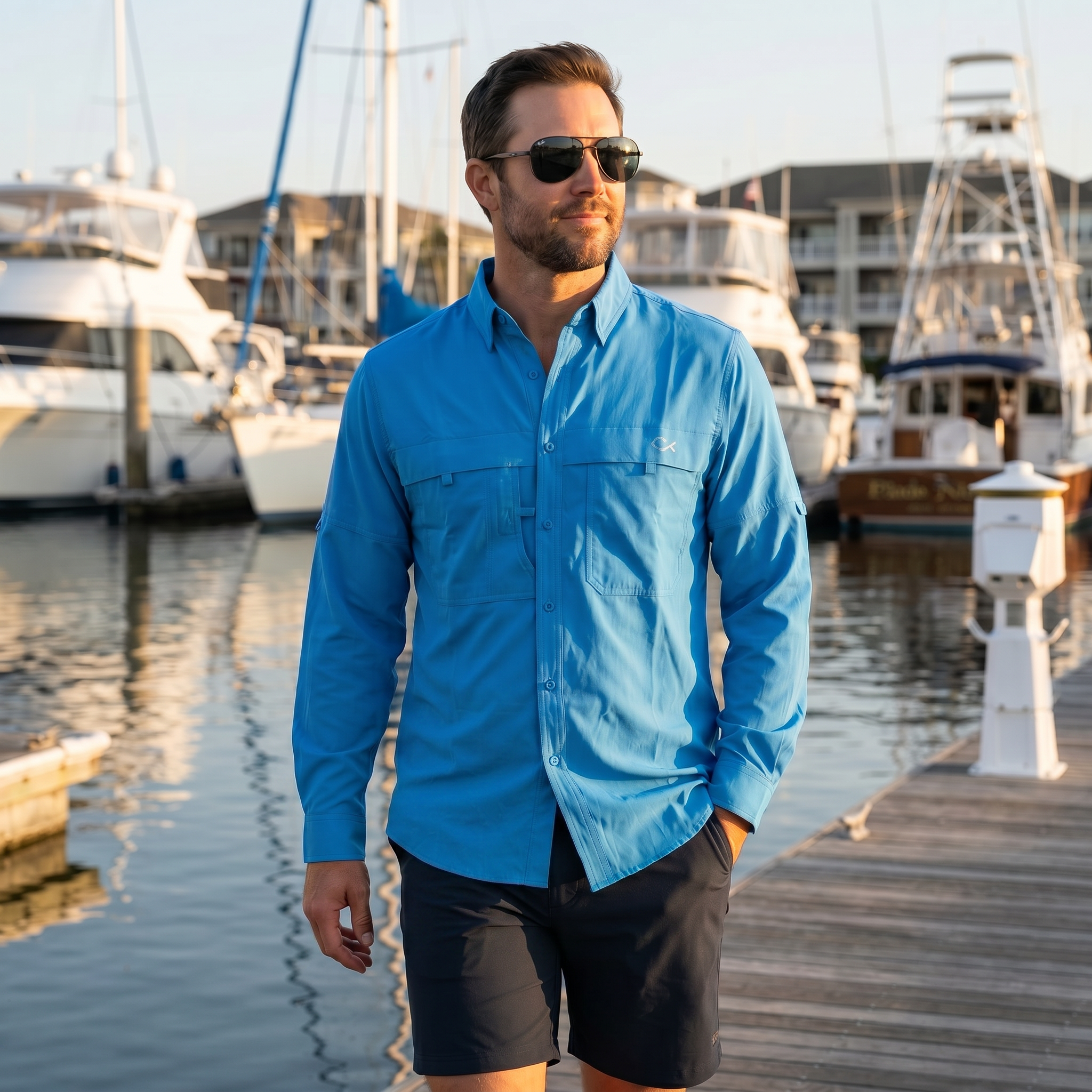 Fishing Shirt - Long Sleeve Button Up