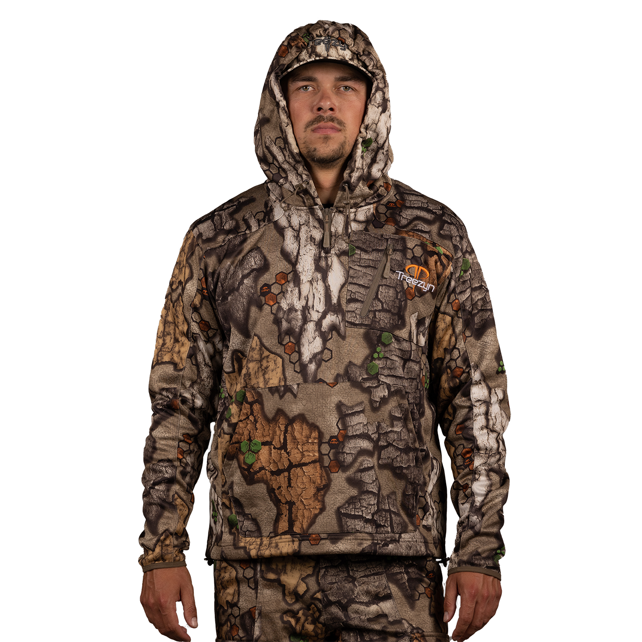 Late Seezyn Camouflage Hoodie | Camo Hunting Sweatshirt – Treezyn