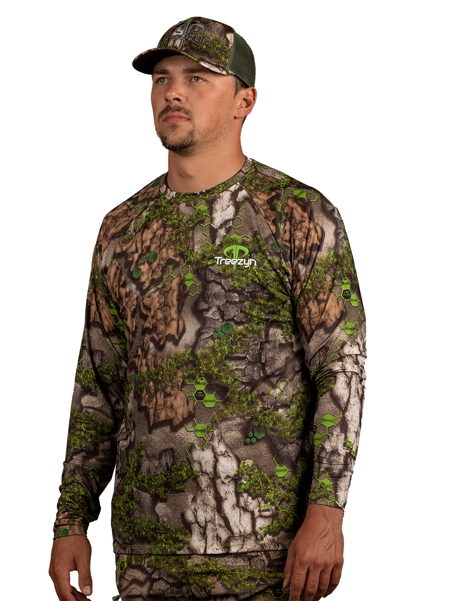 Long Sleeve Predator Hunting Camo Shirt L for Unisex | [ Adult ]