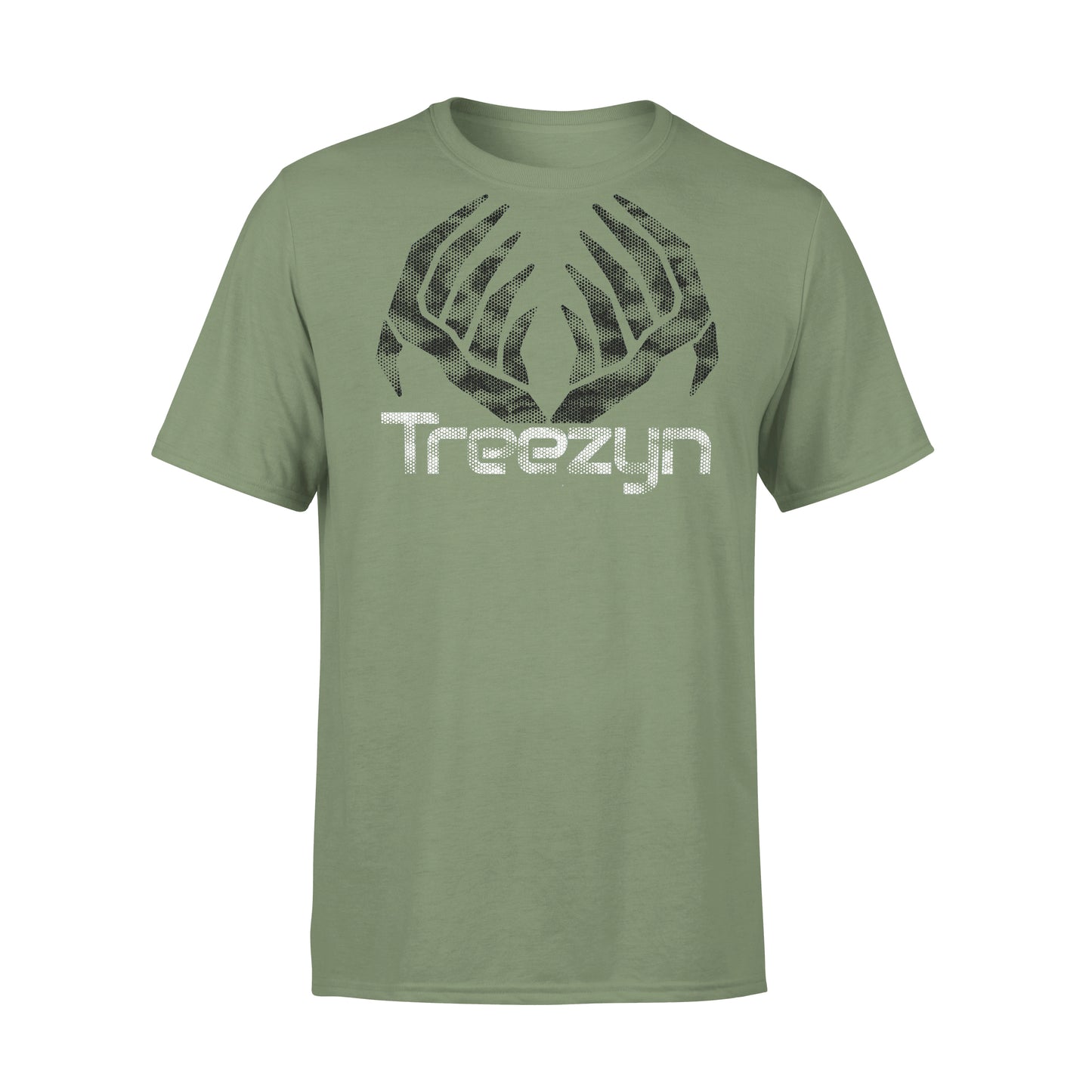 Olive Treezyn Rack Logo T-Shirt