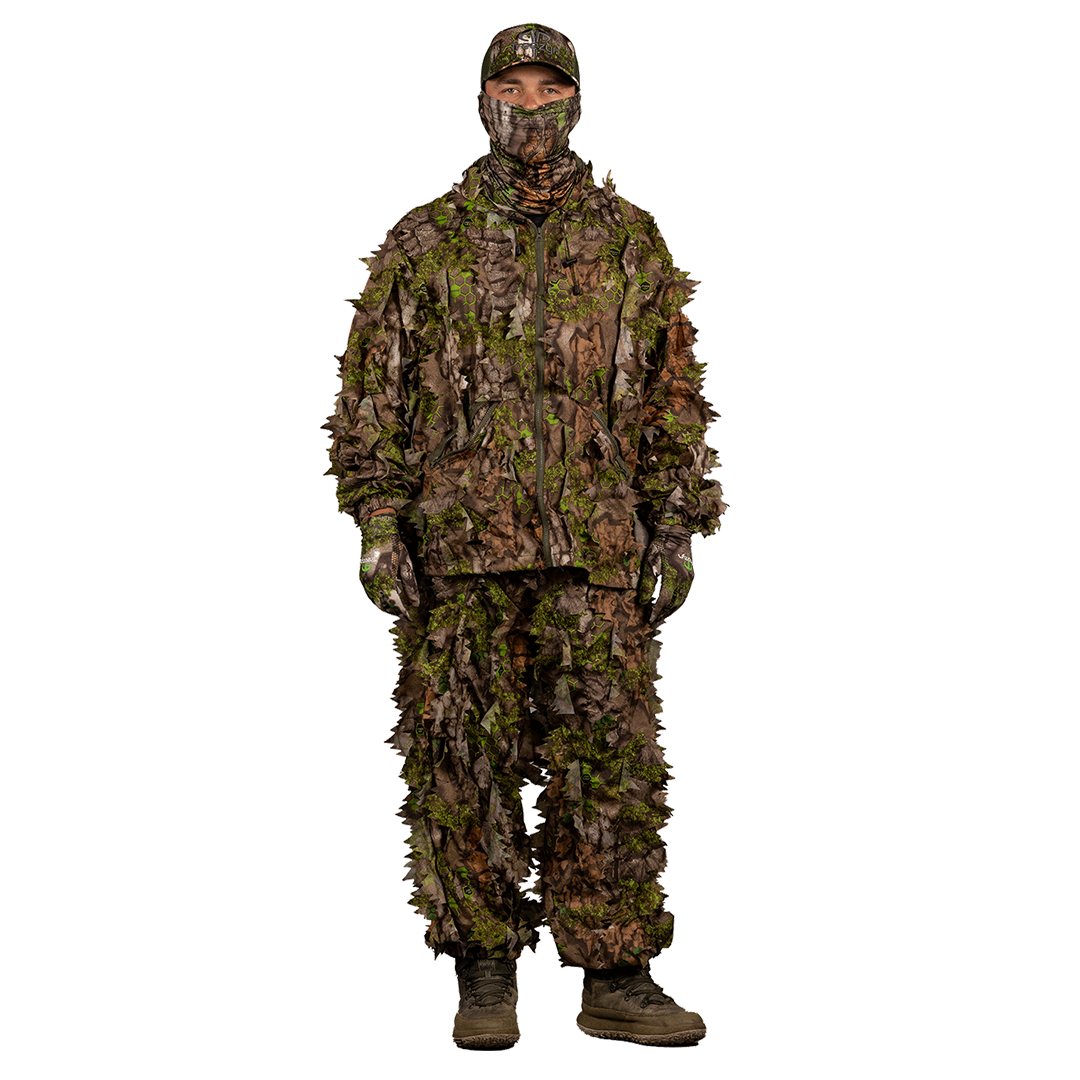 Leafy Suit, Ghillie Suit, Turkey Hunting, Bow Hunting, Predator Hunting