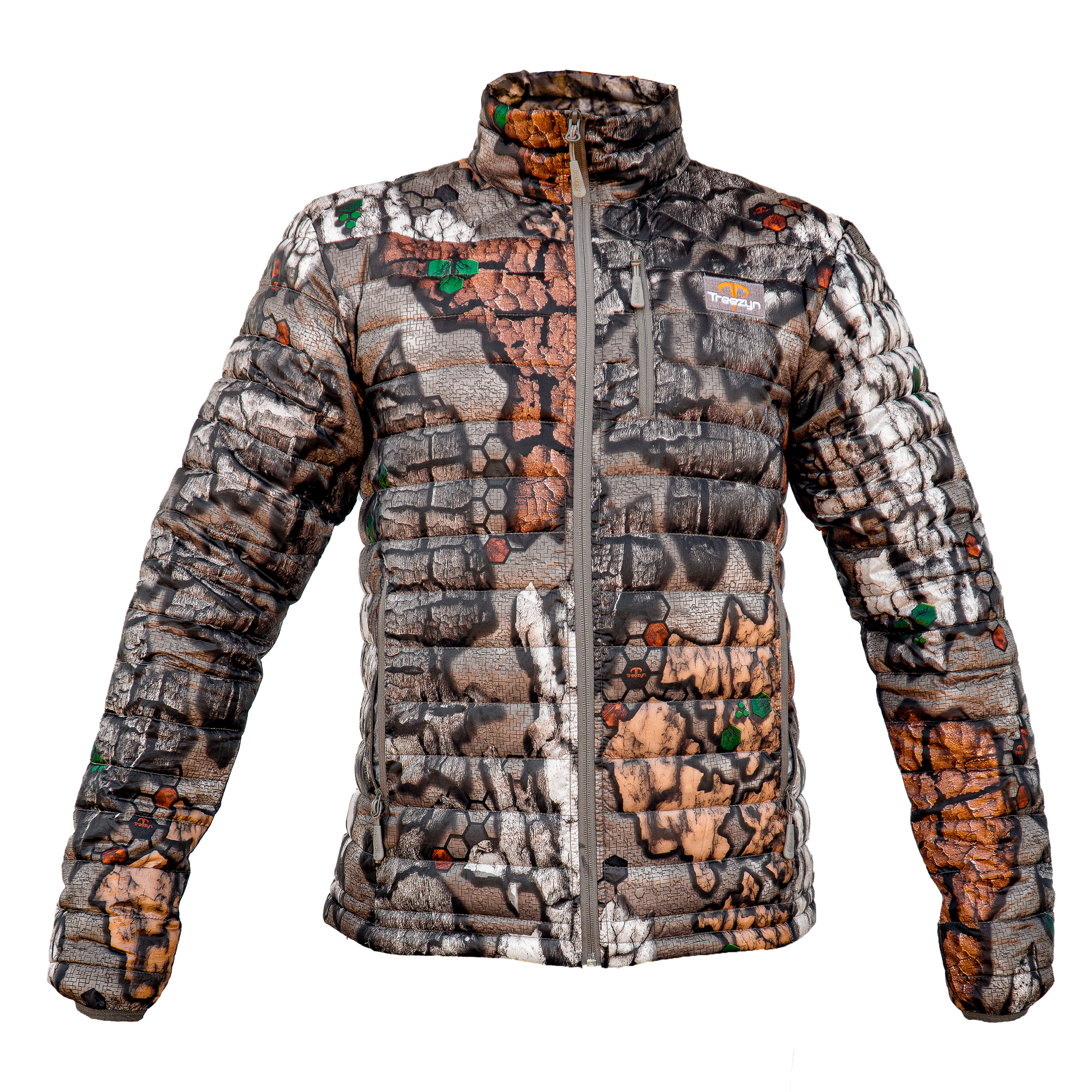 NWT Treezyn Mens Puffer Puff Jacket Camo Camouflage Goose outlet Down / XXXL 3XL